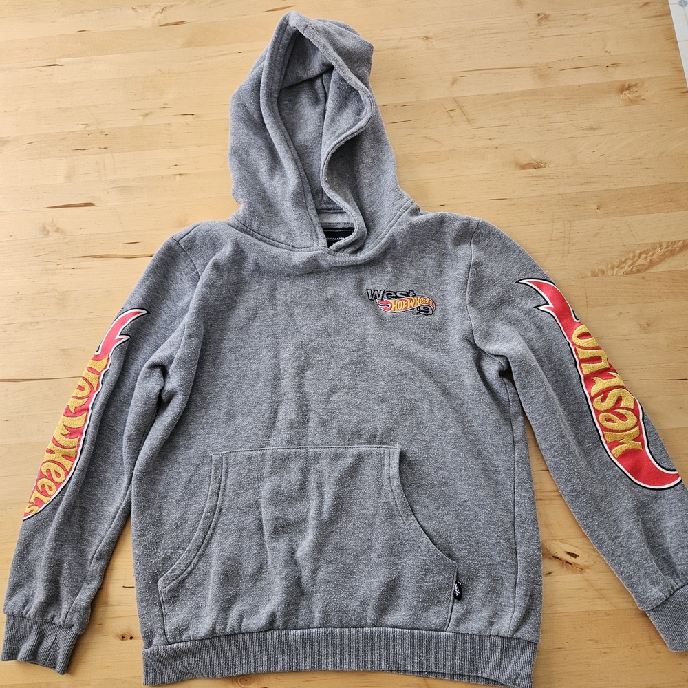 West 49 Hot Wheels Gray Hoodie